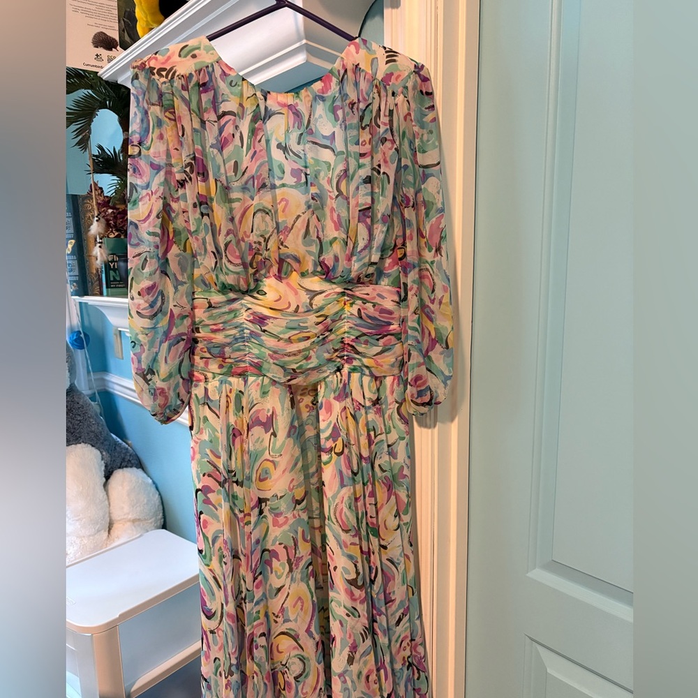 Colorful Pastel Patterned Dress